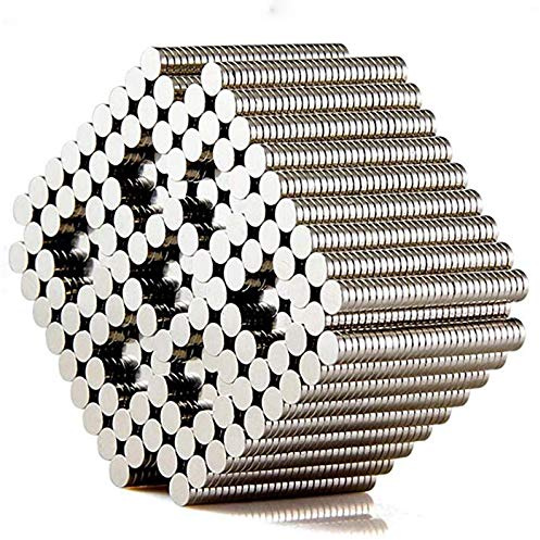 100PCS D6x1mm Small Round, Mini Magnet, Used in Refrigerator Science and Technology Projects, Personalized Multi-Function, Multi-Purpose Small Magnet.