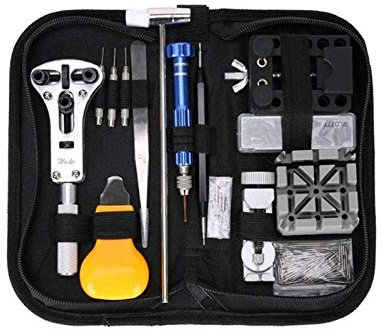 YGLONG Uhrenwerkzeug 144 stücke Watch Tools Watch Opener Entferner Federbar Reparatur Pry Clock Watch Repair Tool Kit Watchmaker Tools Uhrmacherwerkzeug Set