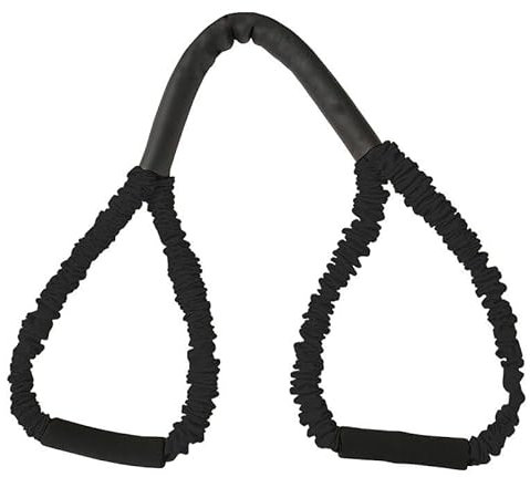 Fitness-Widerstandsbänder, stärken 8 Wörter, Latexschlauch, für Zuhause, Fitnessstudio, Workout, Brust-Expander, Übung, Armstärke, für Muskelaufbau, Schwarz