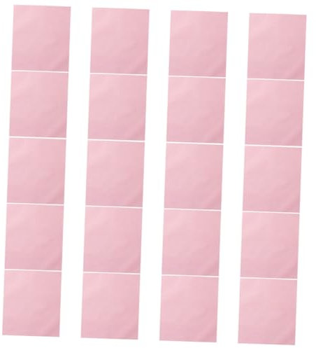 SHOWERORO Candy Wax Paper Cake Wrapping Food-Grade Oil-Proof Waxed Paper Pink Stripe 50 Sheets for Baking and Food Packaging