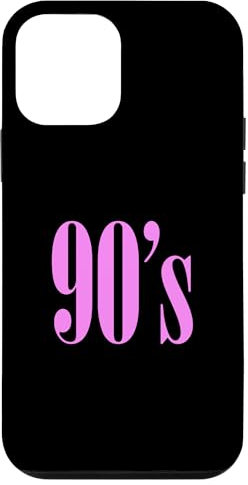 Custodia per iPhone 12 mini Rosa It's the 90's For Me Grafica a colori rosa