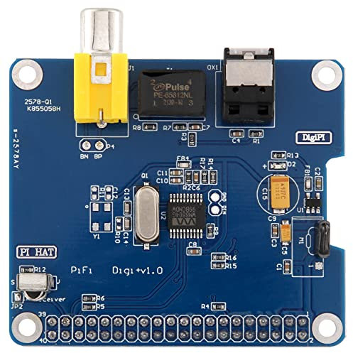 Fuhjythy SC07 HiFi Digi + Carte de Son numerique I2S SPDIF en Fibre Optique pour 3 2 modele B B +