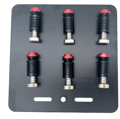 Qusedwey Plataforma de Soldadura Universal para Placa PCB con Soporte y Ranura para Pines MagnéTicos y Abrazadera Fija para Soldadura de Circuitos Impresos.