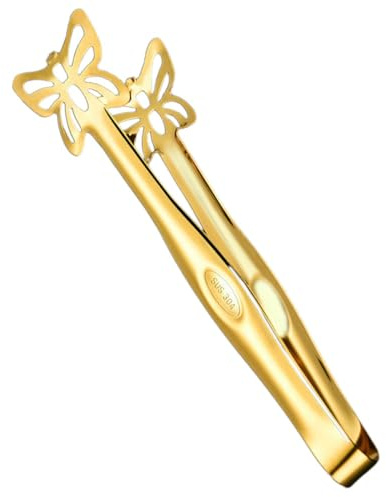 DECHOUS Pinzas para Pan de Acero Inoxidable Multifuncionales para Cocina y Buffet Clip Ligero y Compacto para Barbacoa Pastelería y Postres Uso Reutilizable Hogar y Restaurantes