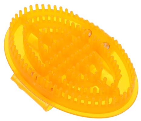 HANABASS Brosse de Massage et Exfoliant Corporel Ergonomique Pvc pour Douche Masseur de Chevelu Corps