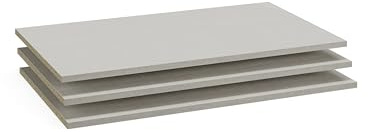 Rauch Möbel ZUBEHÖR, Einlegeböden 3er-Set, Maße 85x12x50 cm