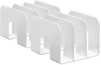 Durable Katalogsammler Trend, Stehsammler für Zeitschriften und Prospekte, 2 Stück, weiß, 1701395010