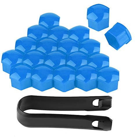 Ruttern Kappen 19Mm Rot,Ruttern Kappen 19Mm Blau,Ruttern Kappen 19Mm,Rahraubenkappen,20 Stücke Rad Mutter 19Mm,Schraubenabdeng 19Mm,Auto Rad Rutter Kappe Auto Reifen Mutter Schraube Abdeckkappen 20Pcs