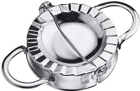 Westmark Stampino per Ravioli, Diametro: 7,5 cm, Con Pratici Manici, Acciaio Inox, Emilia, Argento, 61352270
