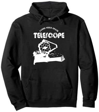 JWST James Webb Teleskop Modell Weltraumastronomie Pullover Hoodie