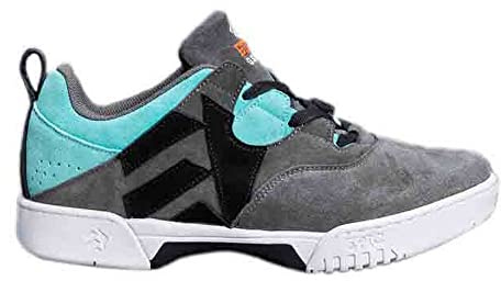 Chaussures Epic Grindshoes Hype en gris/turquoise, unisexe pour hommes et femmes pour le patinage et le grinding, Réf. art.: 140002 40