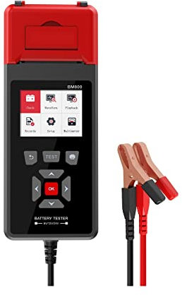 Car Battery Detector Car Motorcycle Battery Battery Tester With Printer Function