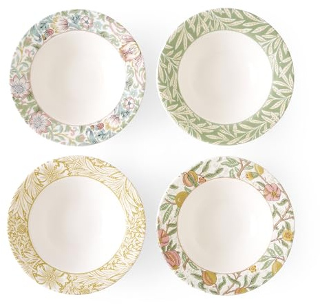 Spode Pastateller Morris & Co. 4er Set - 26cm