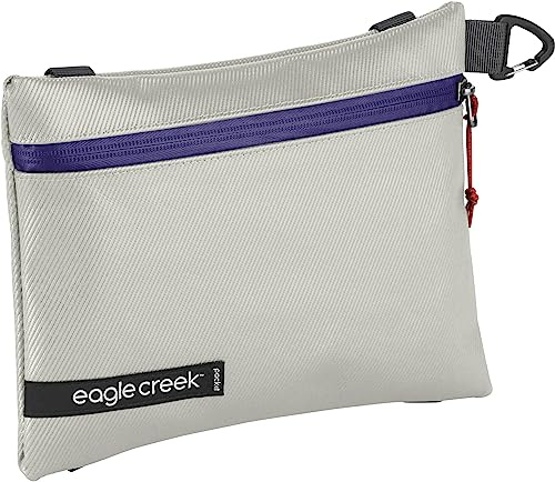 Eagle Creek Pack-It Gear Schutztasche für schwere Werkzeuge oder nasse Ausrüstung, ultra-langlebig, wasserabweisend, 900D Poly-Twill mit sicherem Reißverschluss, silberfarben, klein