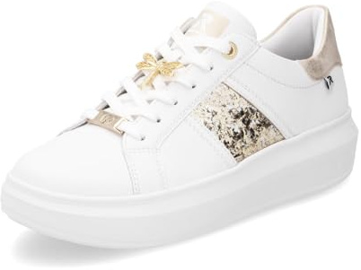 Rieker Damen Low-Top Sneaker W1202, Frauen Halbschuhe, lose Einlage