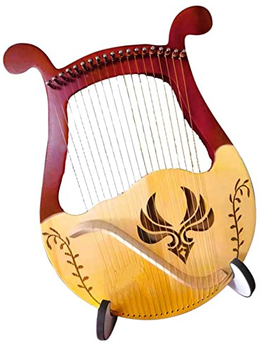 Lyra-Harfe, 16-saitige Harfe, 19-saitige Harfe, 24-saitige Harfe, tragbares Lyra-Instrument, Lyra? Harfe für Anfänger