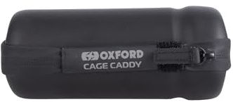 Cage Caddy Bicycle Tool Box Storage Carry Case for Cycles Fits Bottle Cage, Black