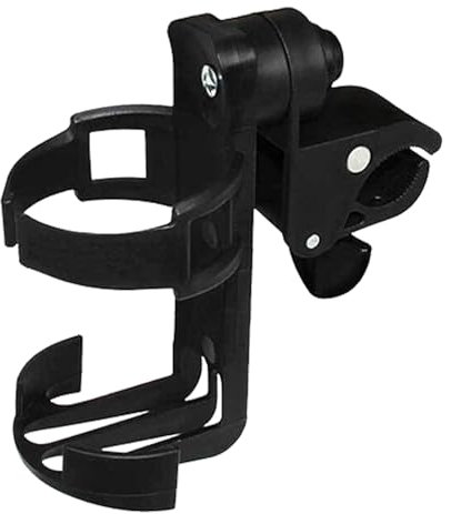 Kinderwagen-Getränkehalter – Kinderwagen-Getränkehalter, ABS-Kinderwagen-Flaschenhalter | Kinderwagen-Wasserbecher-Flaschenlenker, drehbarer Halter, Outdoor-Aktivitäten, Trinkflaschen-Aufbewahrungsreg