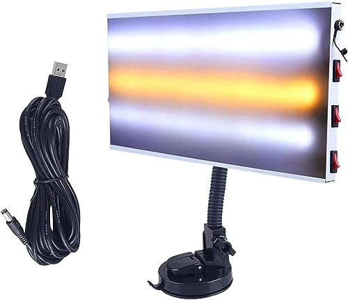 DZZTHSH Détecteur de Bosses de carrosserie, Outils de réparation de Bosses de Voiture, lumière LED pour détecter Les Bosses de Voiture, Lampe réflecteur de Bosses, Accessoires détection Bosses