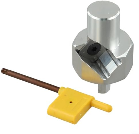 Alesatore per smusso resistente per la lavorazione del legno, lama in lega da 20 mm progettata per precisione e compatibilità con trapani elettrici