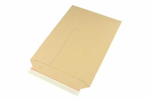 Versandtasche aus Vollpappe, A3, braun, Abm (LxB): 320x455mm, Grammatur 550g/qm, 225 Stück, VerPal