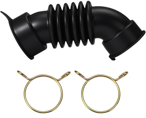 DC67-00467A Dispenser Drawer To Drum Hose Compatible with Samsung Washing Machine, Replacement Hose Drawer Tub (with Clamps)