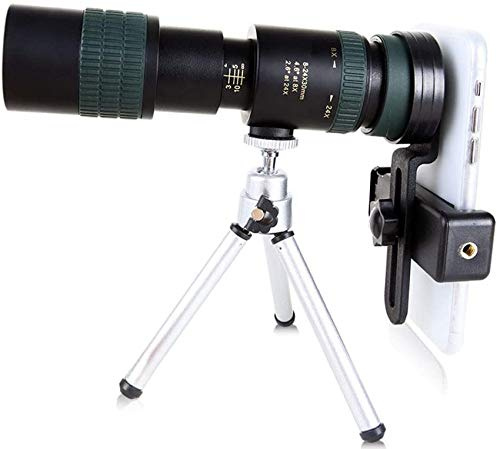 Skalbart 8-24x30 Högkraftfullt TeleskopBAK4 Prismalins Stretch Monokulärt Kikarsikte Handhållet Vattentät HD Zoom F