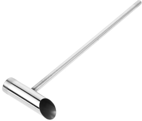 IWOWHERO Paletta Zucchero Filato in Acciaio Resistente da Cucchiaio Comodo per Macchina Marshmallow Strumento Essenziale per Dolci Design Elegante e Durevole