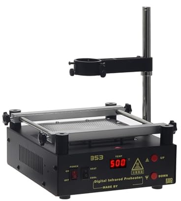 Station de Soudage, Station De Préchauffage Et De Chauffage Par Le Bas, Préchauffeur De PCB, Station De Soudage, Station De Retouche BGA, Outils De Réparation De Téléphones, 853(C)
