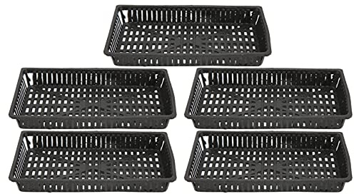 Cesto per piantare acquari, vasi in rete durevoli per la coltivazione di piante d'acquario