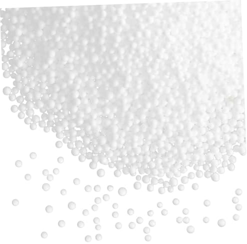 NESTINGHO Bean Bag Filler Beads 200g White 3-5mm Foam Particles for Couch Stuffing and Chair Cushion Filling Suitable for Bean Bag Chair Inserts and Living Room Furniture