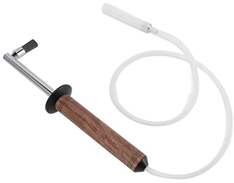 Espresso Machine Cleaning Brush : High Temperature Tolerant Wood Handle Coffee Grinder Brush, Replaceable Steam Cleaning Tool,for Coffee Machines