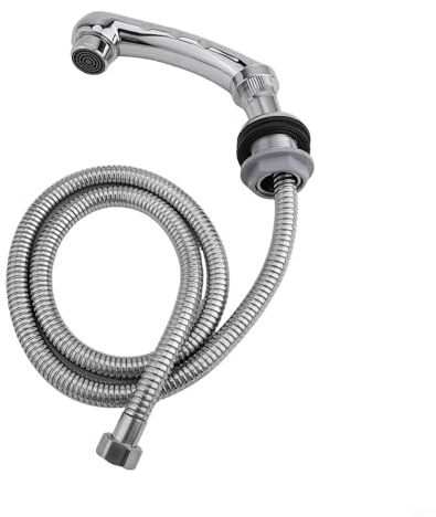 Pulverizador profesional para champú con manguera para lavabo de peluquería, aleación de ABS, cabezal de ducha y grifo de fregadero de peluquería, kit de boquilla de pulverización de repuesto