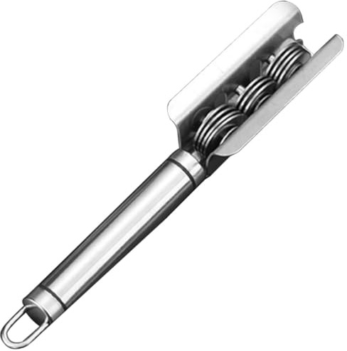 BESPORTBLE Affilacoltelli per Forbici da Cucina in Acciaio Inossidabile Manico Ergonomico Adatto a Mancini e Destrorsi Strumento Pratico per Affilatura Desktop