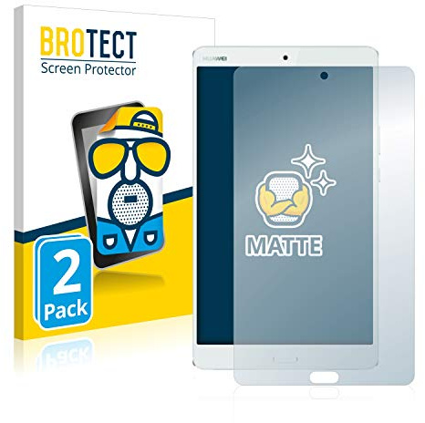 brotect Screen Protector Anti-Glare compatible with Huawei MediaPad M3 8.4 (2 Pack) Screen Protector Matte, Anti-Fingerprint Protection Film