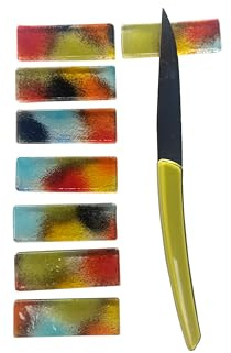 Deverreetdecouleurs Porte-couteaux ou repose baguette, décoration d'intérieur, art de la table pour une idée cadeau -Lot de 6