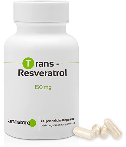 Trans-Resveratrolo * 60 capsule vegetali * Antiossidante altamente assimilabile * Anti-invecchiamento + Neuroprotettore *