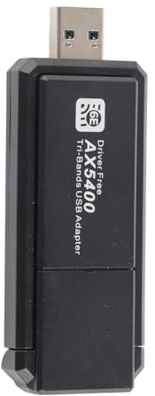 BROLEO Adaptador WiFi USB 3.0 Plug and Play 3000Mbps WiFi 6E Adaptador de red de alta velocidad 2.4G 5G 6G Banda estable para Windows 10 11
