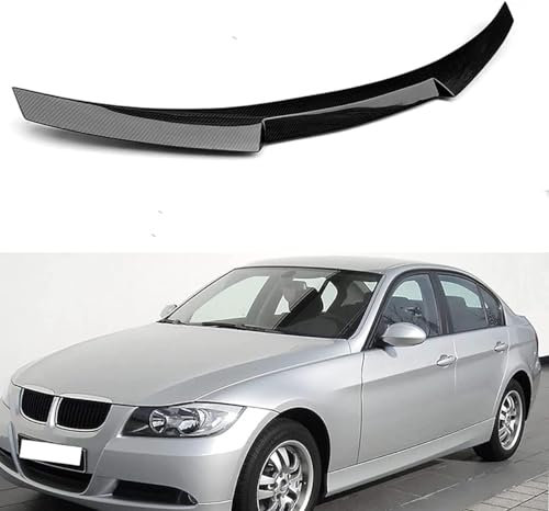YWLETO Auto-Heckflügel-Spoiler, Dach-Heckflügel-Spoiler, für BMW 3 Series 4-Door Sedan E90 M3 2005-2011