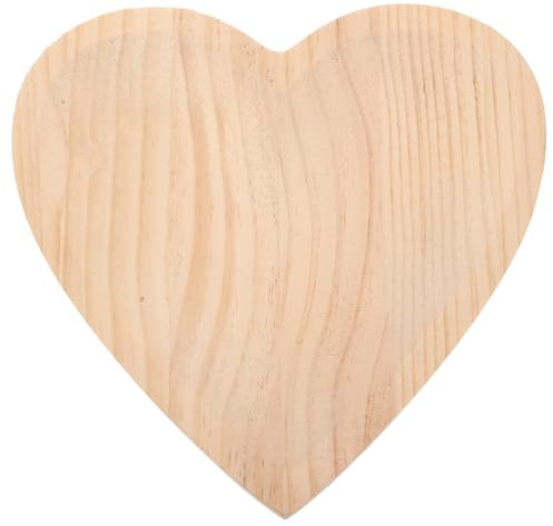 Cabilock Herzförmiges Holztablett Für Kristalle Dekorative Schmuckablage Mit Steinspeicherbasis Kreatives Für Polterabende Und Wohnaccessoires