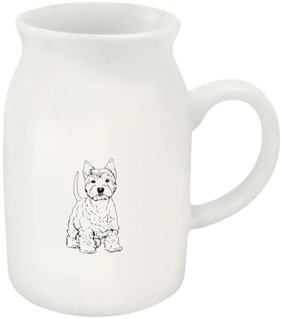 Azeeda 300ml 'Proud Westie Dog' Ceramic Milk Jug (MJ00016122)