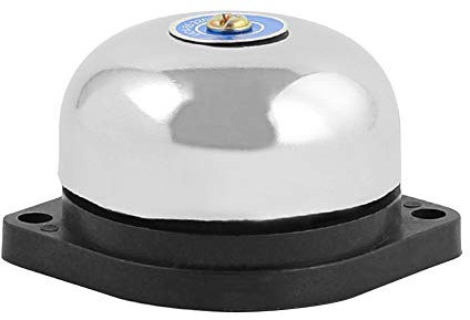 Haosie Campanello Casa, Suoneria Campanello 220 V 5 W Elettrico in Acciaio Inox, Campanello Porta Ingresso Non Scintillante a Percussione Interna da 2,17 in Per Segnali di Suoneria