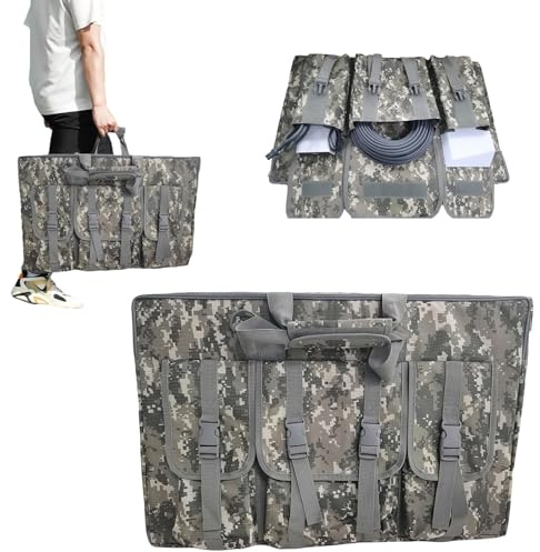 Borsa da trasporto Starlink Gen 3 per satellitare camper, custodia protettiva portatile, borsa organizer per piatto Starlink e tutti gli accessori, facile da trasportare per campeggio all'aperto e