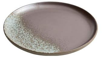 Retro Western Steak Spaghetti-Teller, japanische Keramik, flach, 31,8 cm