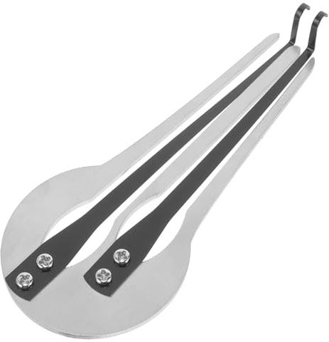 JEWEDECO Tragbare Metallmaul Harfe aus Legierung Leichtes Nationales Musikinstrument für Meditation und Entspannung Handliches Traditionelles Harfeninstrument