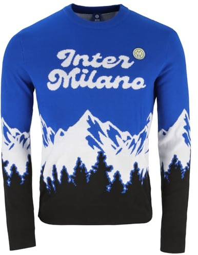 Inter Maglione Vacanze Invernali 25/26 Prodotto Ufficiale Unisex - Adulto