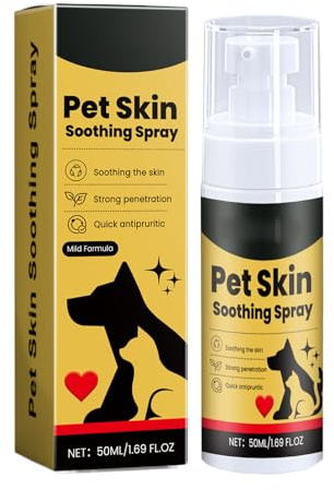 Cuidado De La Piel Animal Spray Piel Seca Para Perros Y Animales Pequeños En Mascotas Secas,Hidratante Piel Seca Spray Cuidado De La Herida Para Picazón