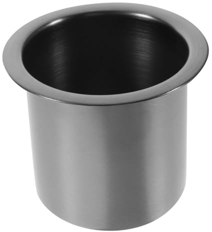 HOLIDYOYO Portabicchieri in Acciaio Inossidabile per Divano Inserti per Auto Barca Golf Cart Poltrona Design Elegante e Facile Installazione Porta Bevande Versatile per Soggiorno