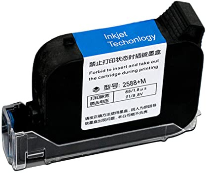 KAHDGSS Encre À Séchage Rapide avec Solvant 42 ML Cartouche D' Noire 600 DPI 2588 + M Réparation De Remplacement pour Imprimantes ' Non Cryptées Cartouche ' Séchage Rapide
