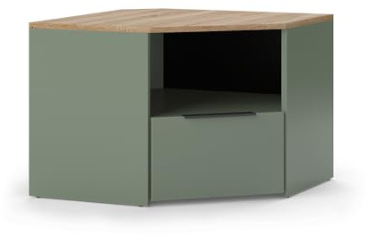 Vicco Meuble TV Wido, Vert, 68x50cm